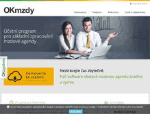 Tablet Screenshot of okmzdy.cz
